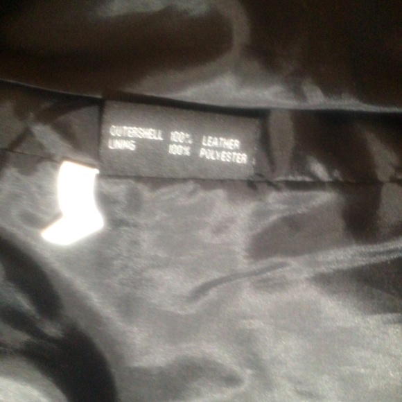 Leather motorcycle jacket - Picture 5 of 5